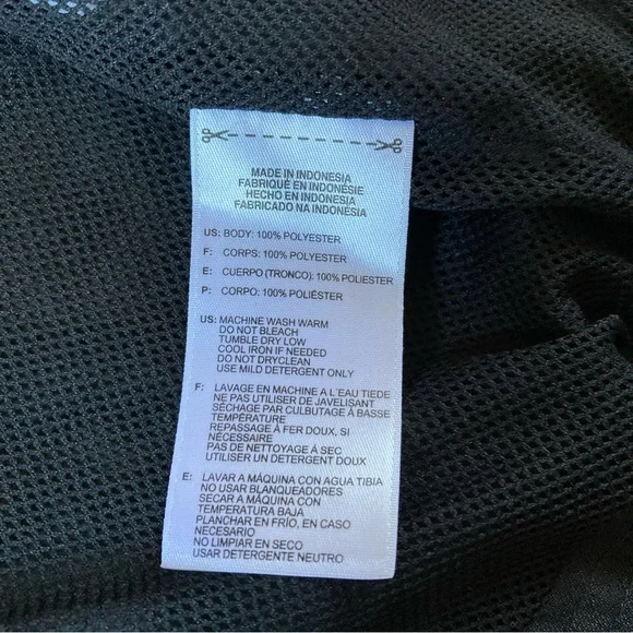 Adidas Full Zip Black/White Stripes Windbreaker Hood - Picture 7 of 9